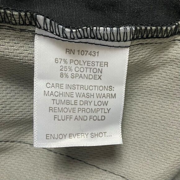 Linksoul Pants Mens 40 x 32 True Black Boardwalker Casual Golf Straight LS662-R - Picture 8 of 13